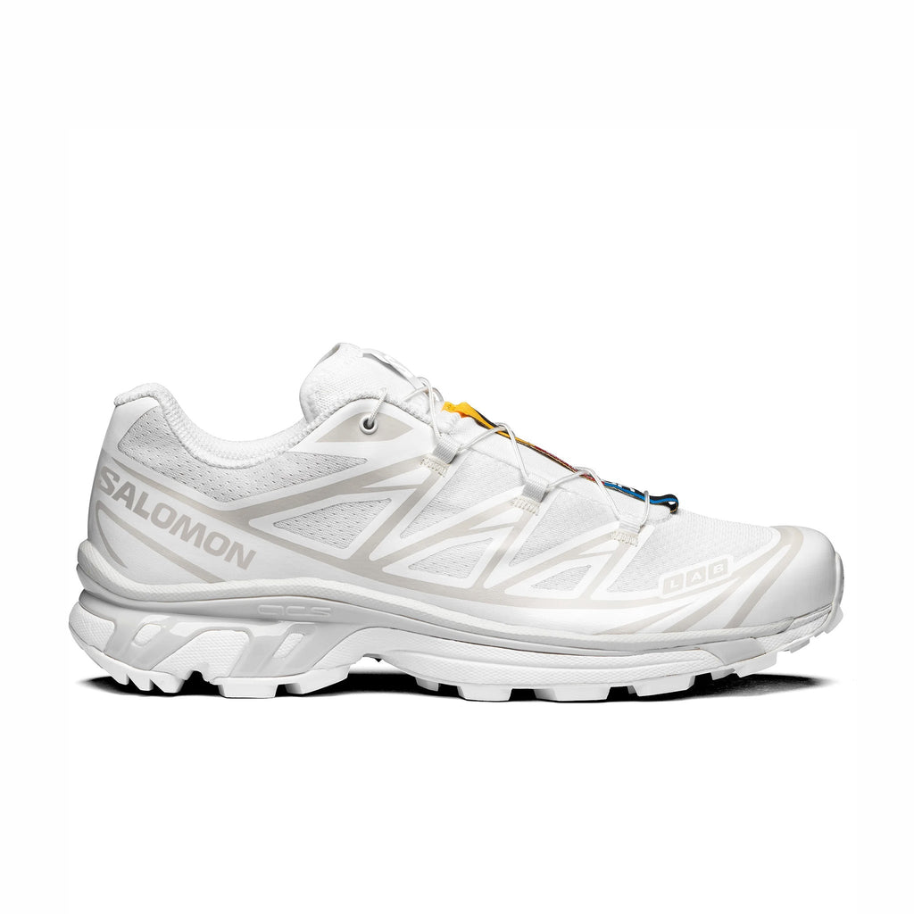 Salomon Unisex XT-6 (White/White/Lunar Rock)