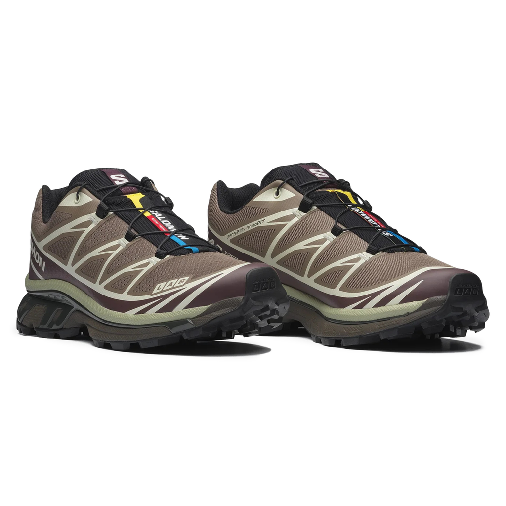 Salomon Men's XT-6 Walnut/Huckleberry/Urban Chic