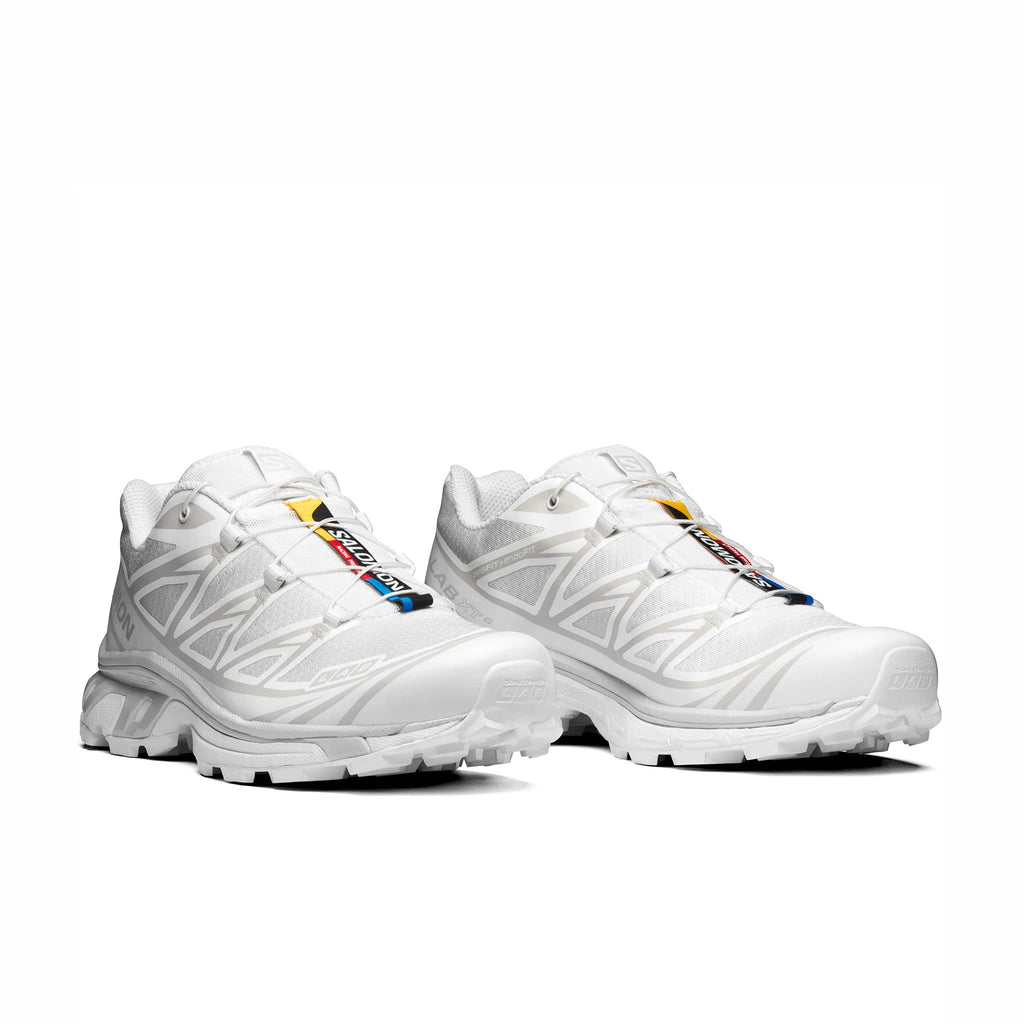 Salomon Unisex XT-6 (White/White/Lunar Rock)