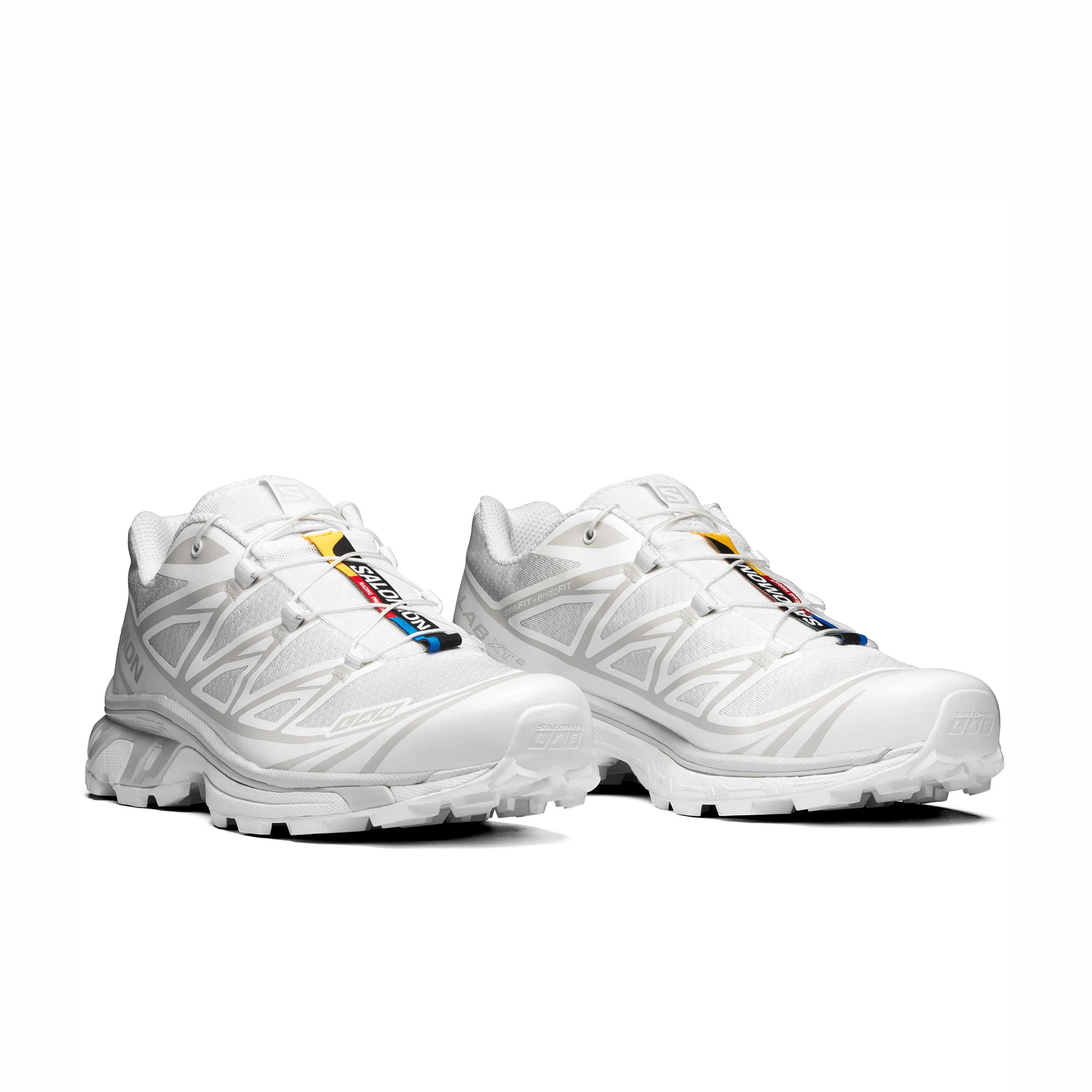 Salomon Unisex XT-6 (White/White/Lunar Rock)