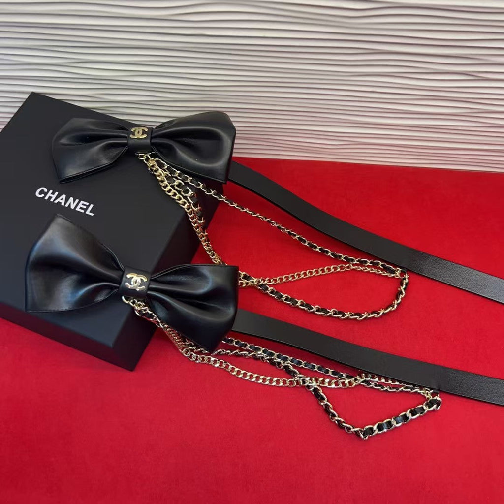 CC FW 2025/26 Pre-Collection Belt Black Leather 194775