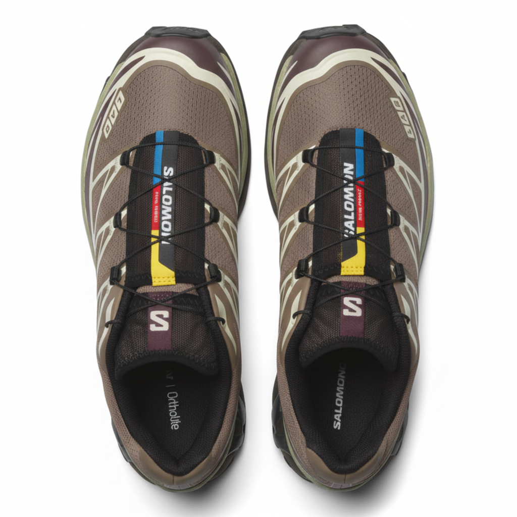 Salomon Men's XT-6 Walnut/Huckleberry/Urban Chic