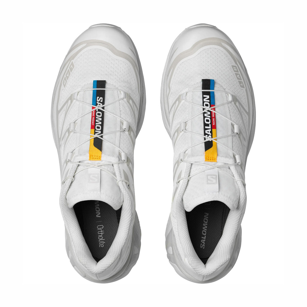 Salomon Unisex XT-6 (White/White/Lunar Rock)