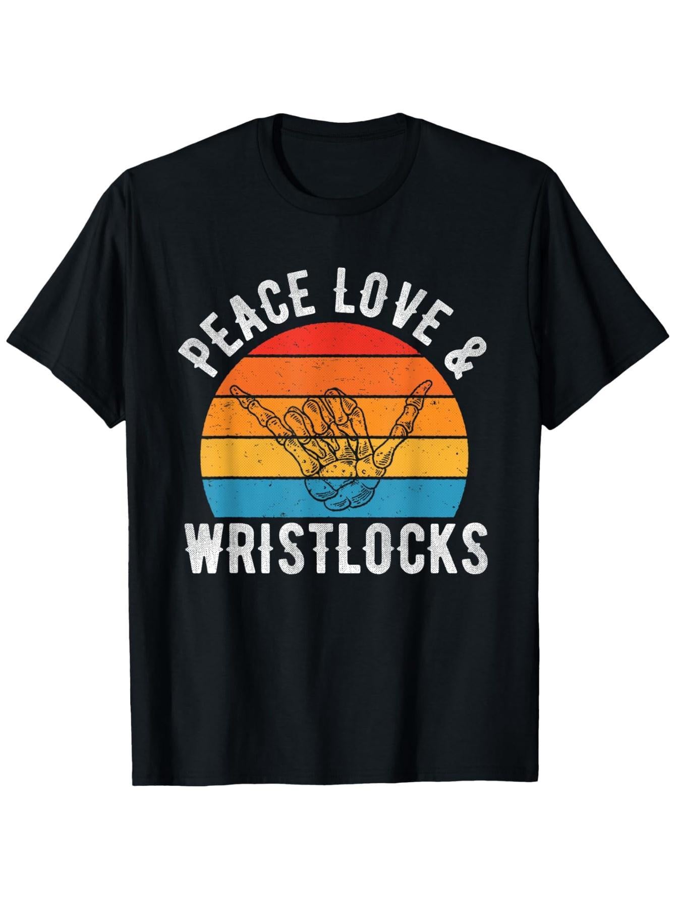 Men's Heavyweight 180gsm BJJ Jiu-Jitsu Training T-Shirt - Brazilian Jiujitsu Graphic Top with Wristlock submission holds Design, MMA Gym Shirt for Grappling, Combat Sports Apparel (S-XXXL) - Ideal Gift for BJJ Practitioners, Black