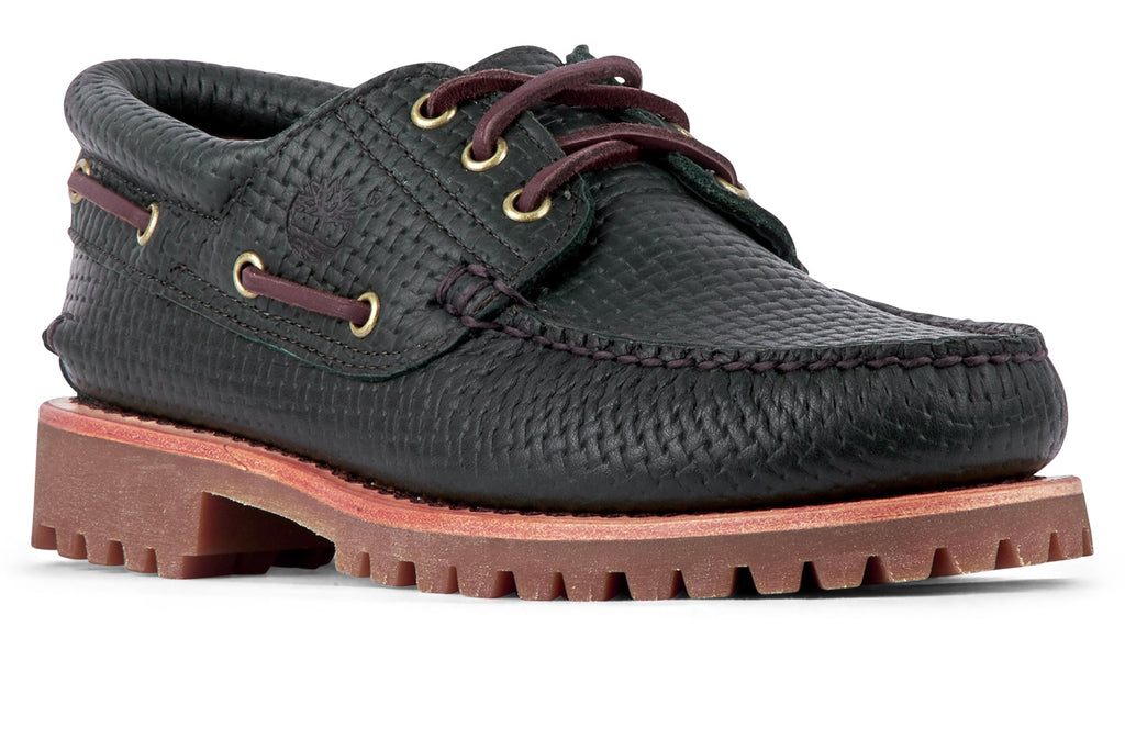 Timberland Authentic 3 Eye Lug - Dark Green Full Grain