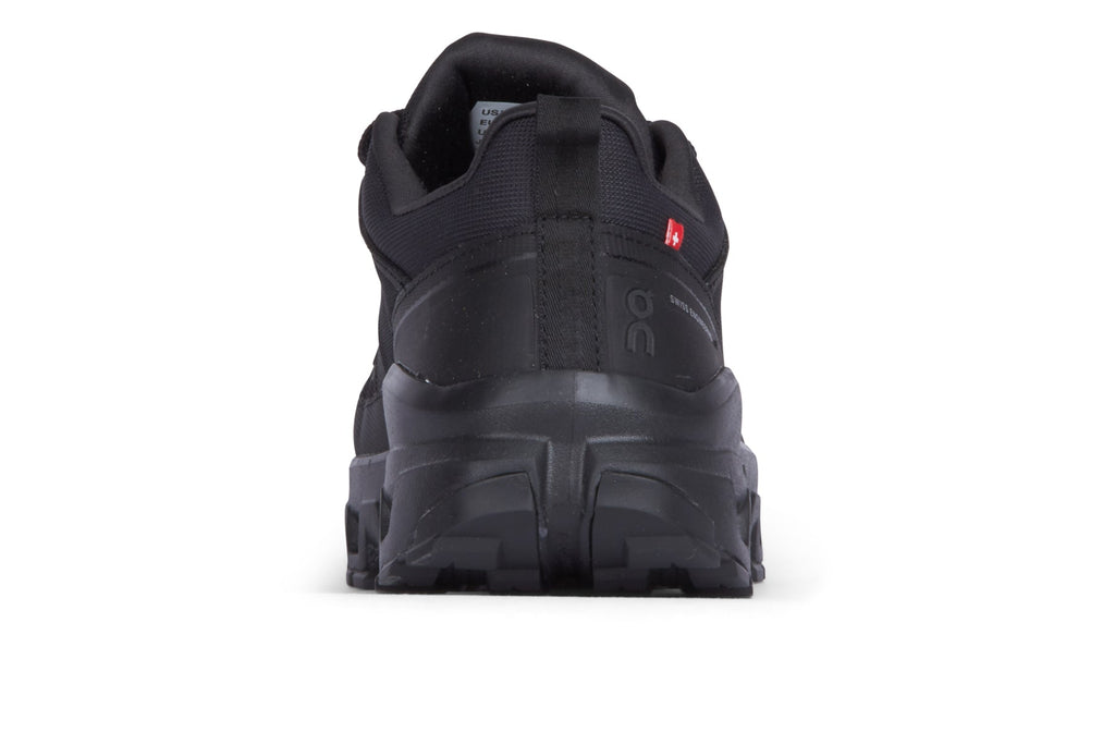 On Cloudrock Low Waterproof - Black/Black