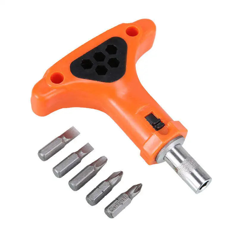 Professional High Quality HEX PH2 PH3 SL5 SL7 Precision Ratchet Screwdriver Bit Set Hex Slotted Screwdriver Kit Hardware Tools