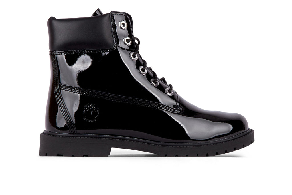 Timberland Premium 6 Inch Boots - Black Patent Leather