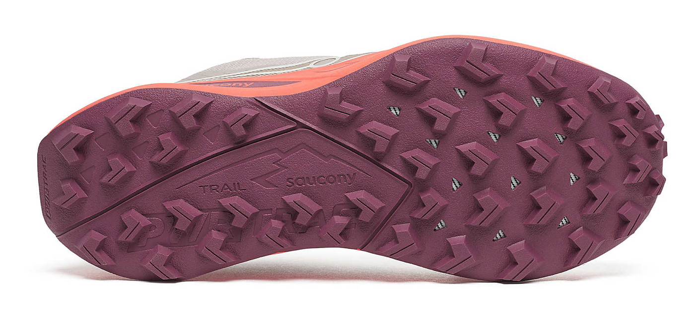 Women's Saucony Peregrine 15 Oat/Salmon