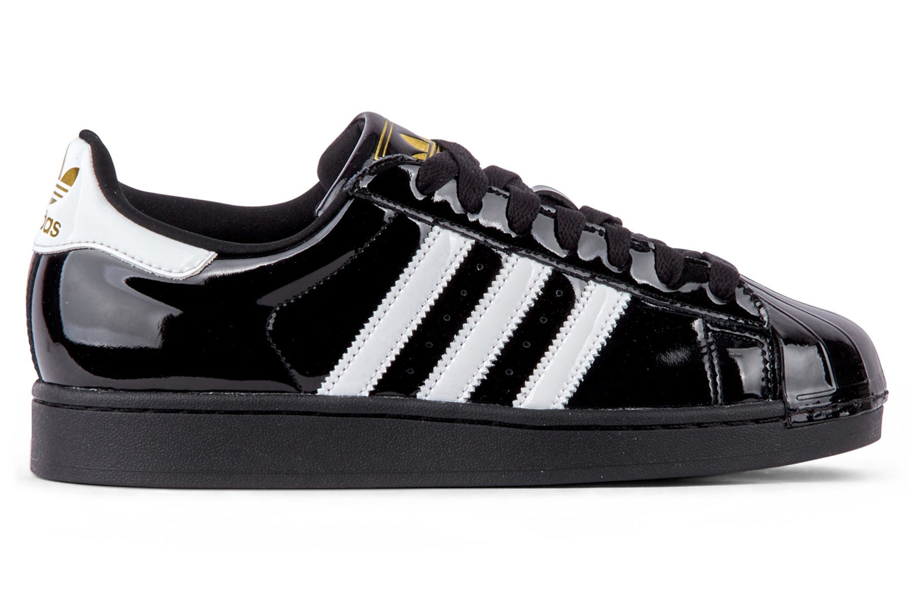 Adidas Superstar 2 W - Core Black/FTW White/Gold Metallic