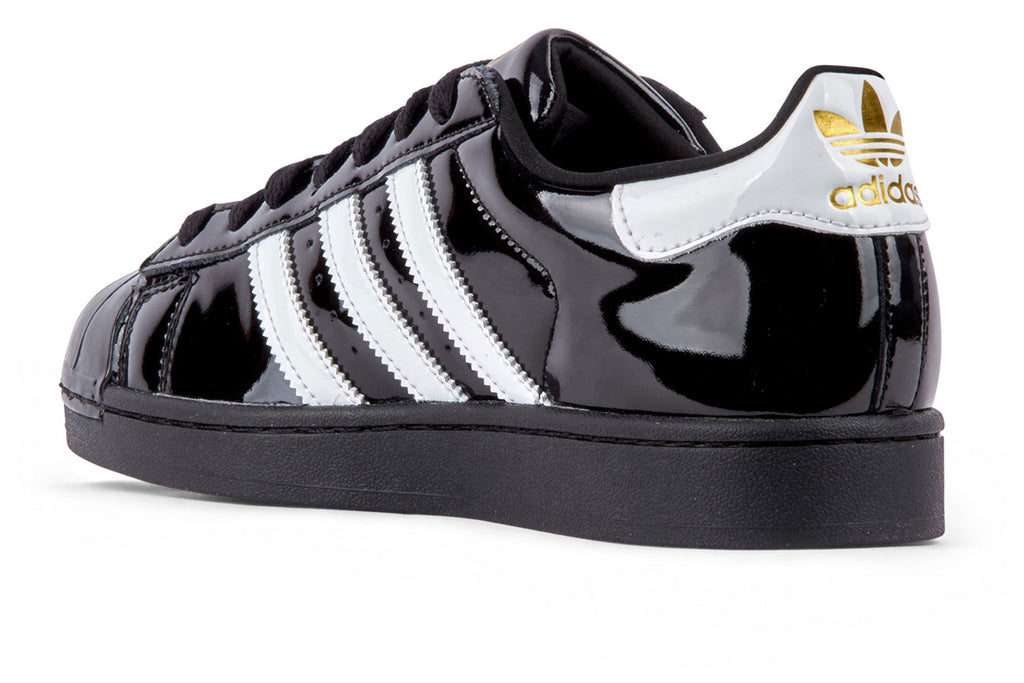 Adidas Superstar 2 W - Core Black/FTW White/Gold Metallic