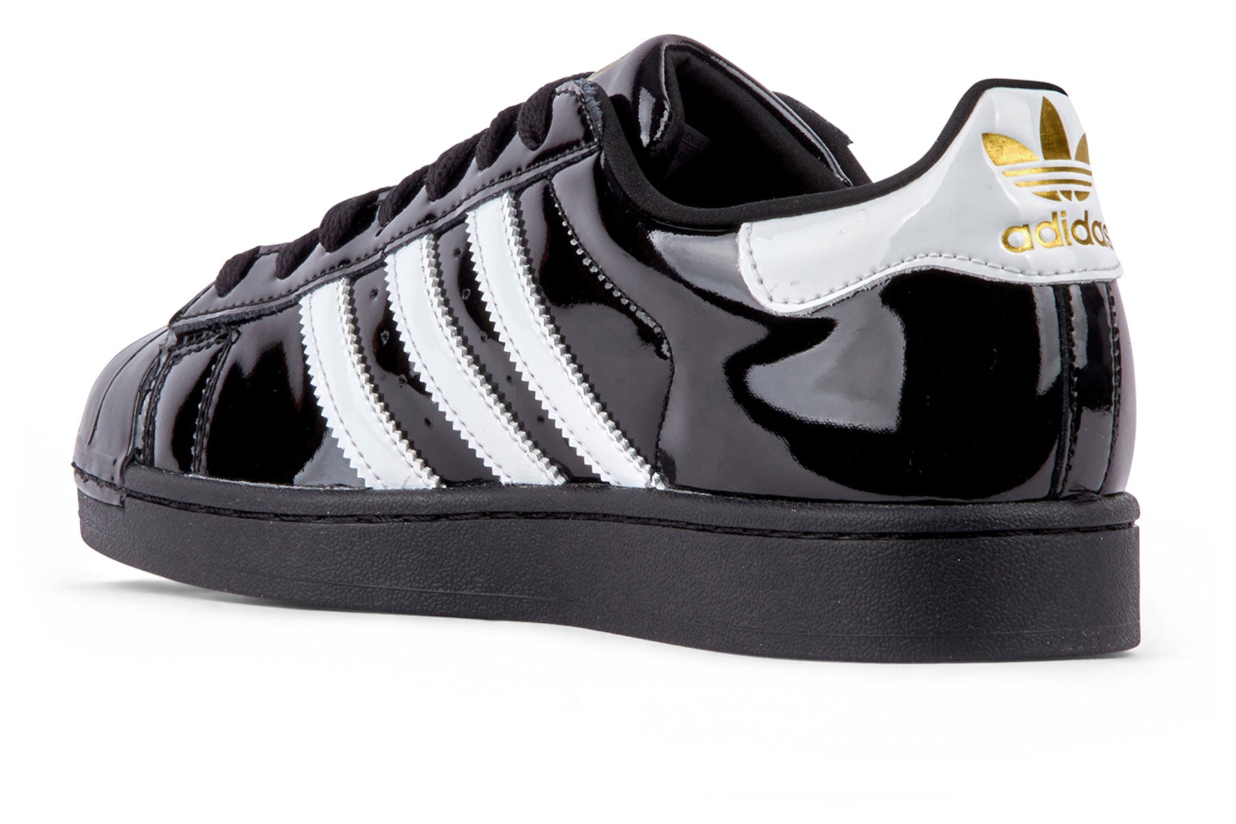 Adidas Superstar 2 W - Core Black/FTW White/Gold Metallic