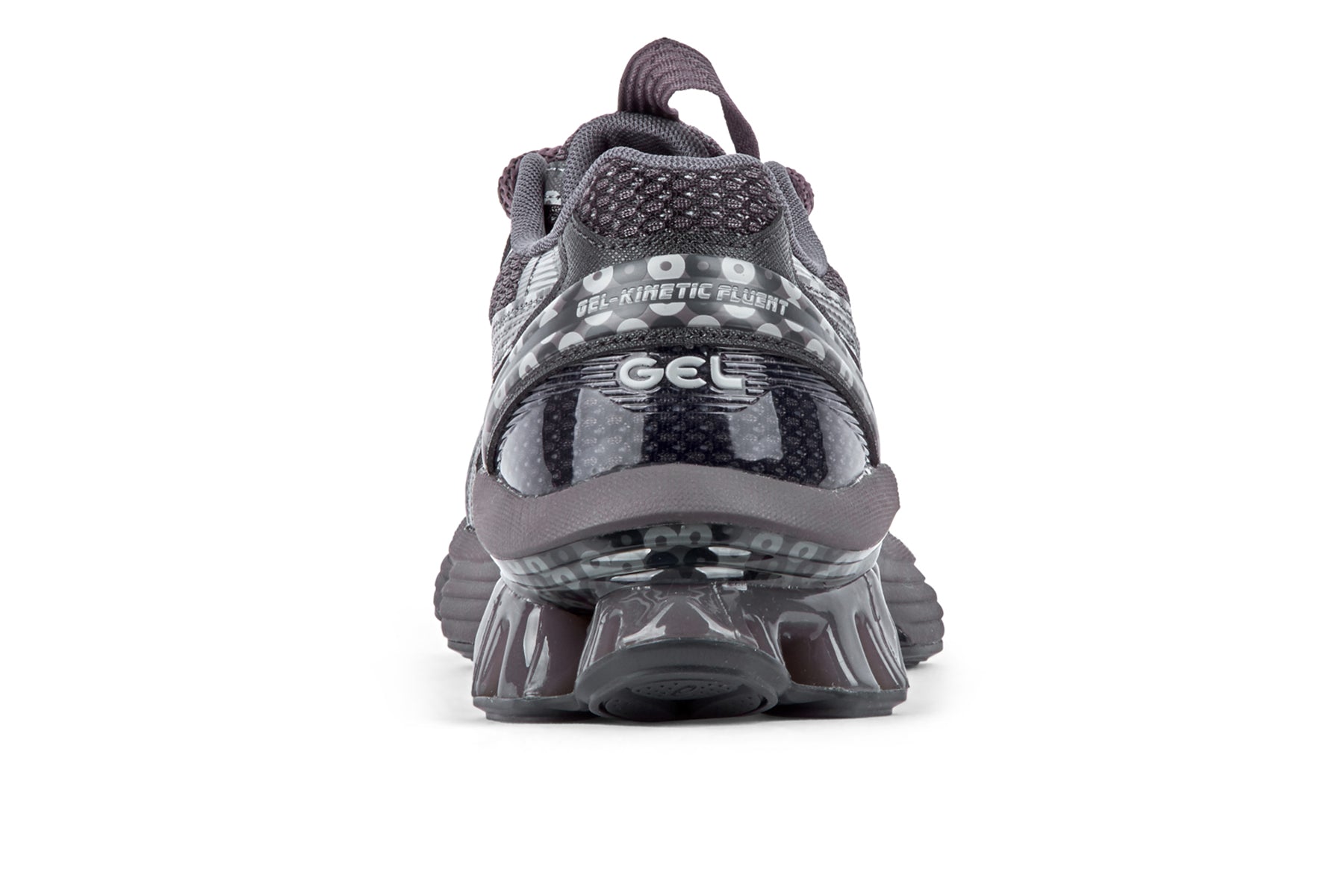 Asics US7 S Gel Kinetic Fluent - Obsidian Grey/Graphite Grey