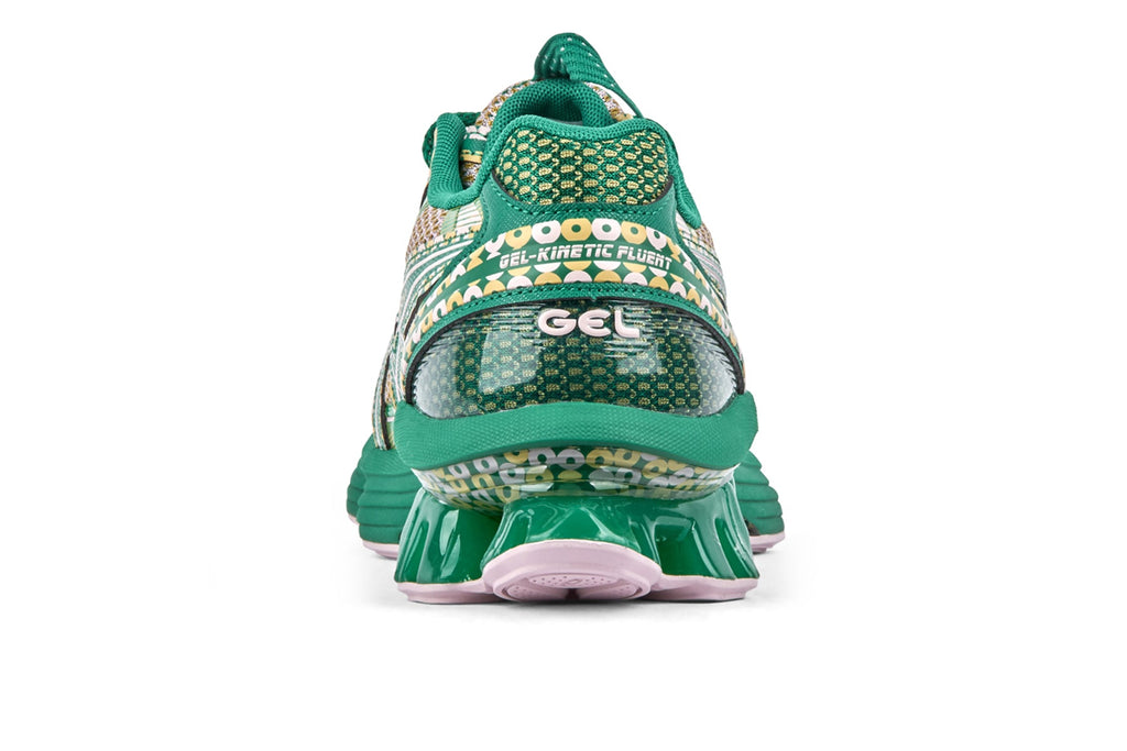 Asics US7 S Gel Kinetic Fluent - Watershed Rose/Kale