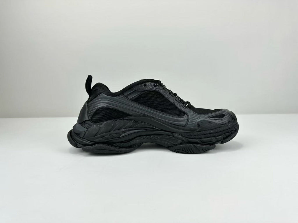 Balenciaga Triple S.2 Sneaker Black Polyurethane Polyester