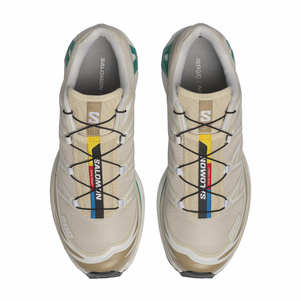 Salomon Unisex XT-6 (Rainy Day/Chinchilla/Dynasty Green)