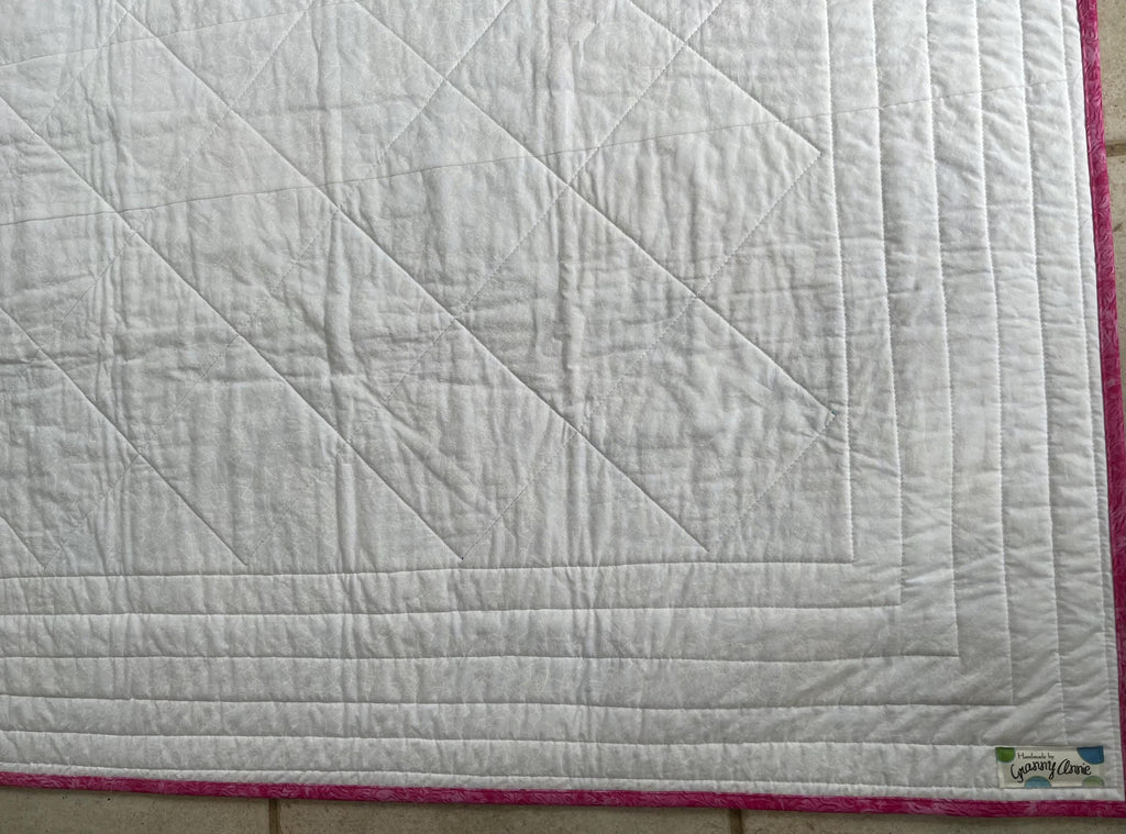 Baby quilt, handmade, wall hanging